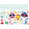RoomMates Baby Shark Peel & Stick Giant Wall Decal Set with Alphabet